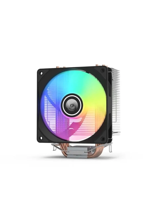 Kuler CPU Malumot V40, RGB yoritishli, Intel va AMD rozetkalari uchun kuler