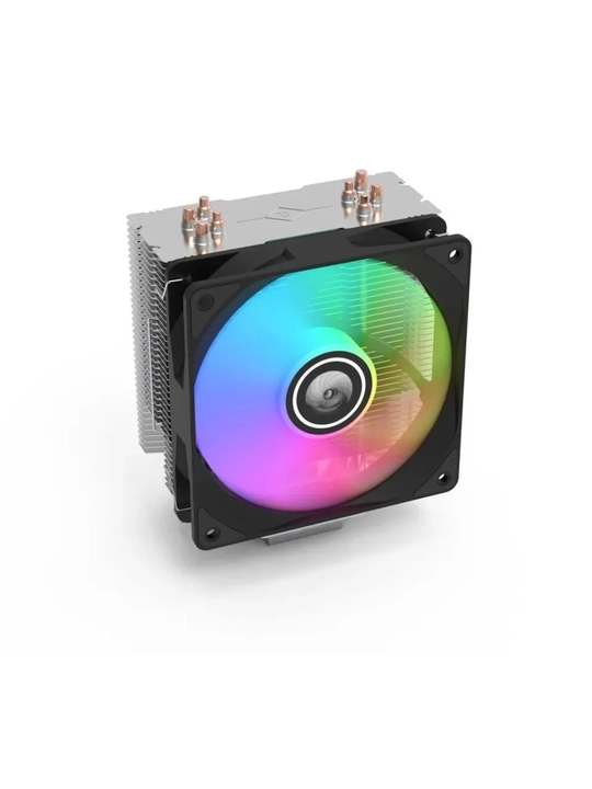 Kuler CPU Malumot V40, RGB yoritishli, Intel va AMD rozetkalari uchun kuler