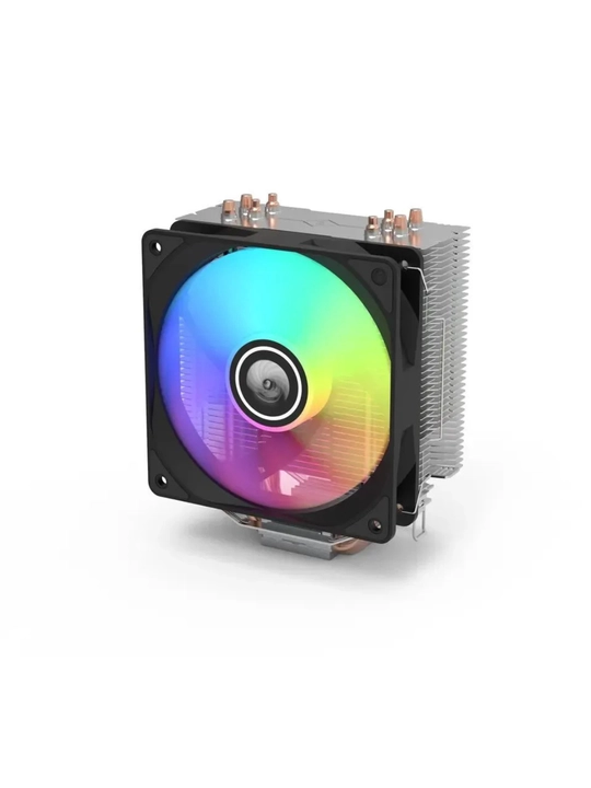 Kuler CPU Malumot V40, RGB yoritishli, Intel va AMD rozetkalari uchun kuler