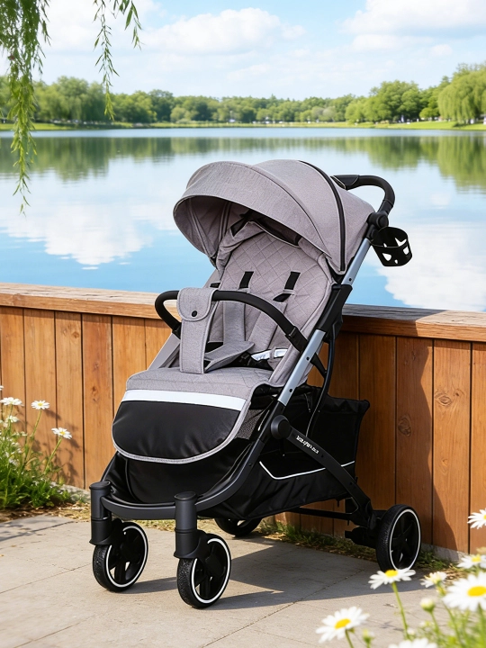 Butun mavsum aravacha, 0–36 oy, 25 kg, ikki tomonga, stakan joyi, katta savat