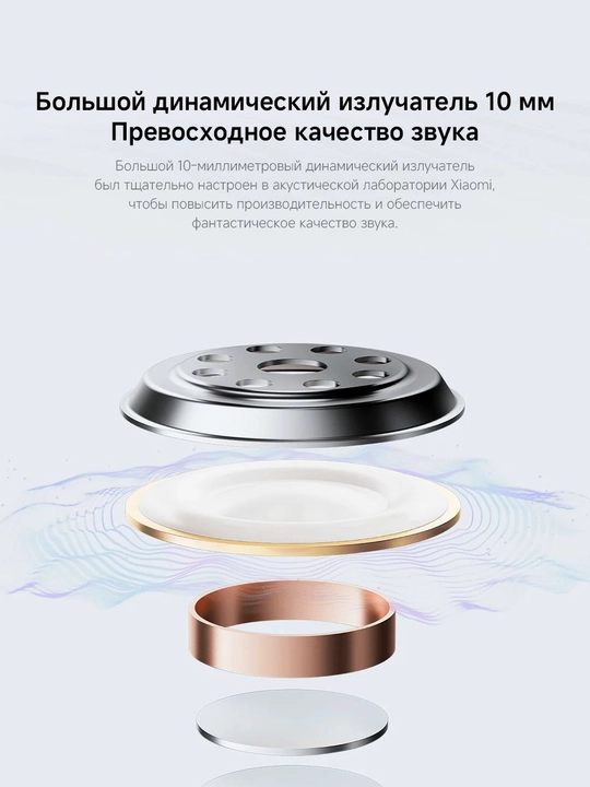 Наушники Redmi Buds 6 Play, до 36 часов непрерывного воспроизведения