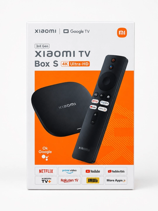 Smart-TV приставка Xiaomi TV MI Box S 3-го поколения, 4K UHD, smart box