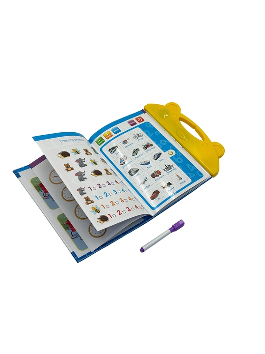 Bolalar uchun interaktiv ovozli o‘quv kitobi Baby Book ingliz alifbosida