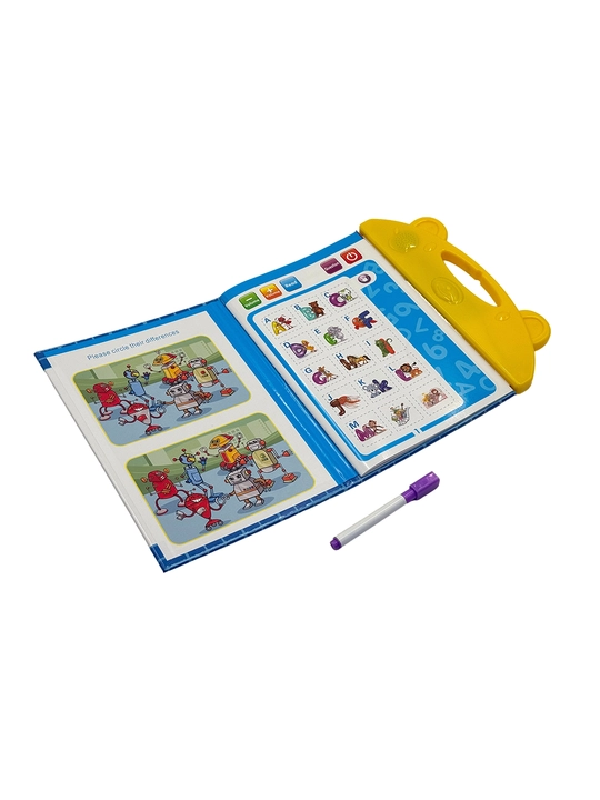 Bolalar uchun interaktiv ovozli o‘quv kitobi Baby Book ingliz alifbosida