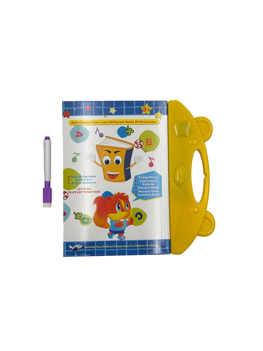 Bolalar uchun interaktiv ovozli o‘quv kitobi Baby Book ingliz alifbosida