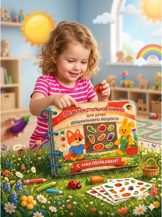Busybook, rivojlantruvchi kitob, Montessori kitobi