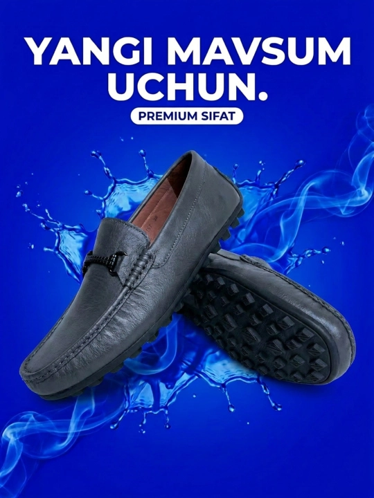 Roberto Bossi erkaklar mokasinlari, bahorgi, yozgi, kuzgi, poyabzal, charm, 39 dan 44 gacha bo‘lgan o‘lchamlar