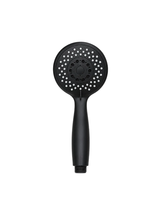 Premium Matte Black Qo‘l Dushi Leykasi – 3 Rejimli Universal