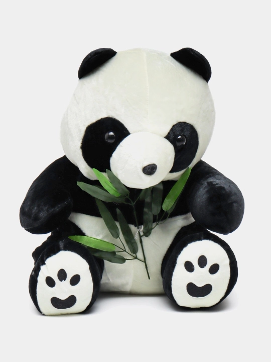 Bambuk novdasi bilan yumshoq o'yinchoq Panda - 
