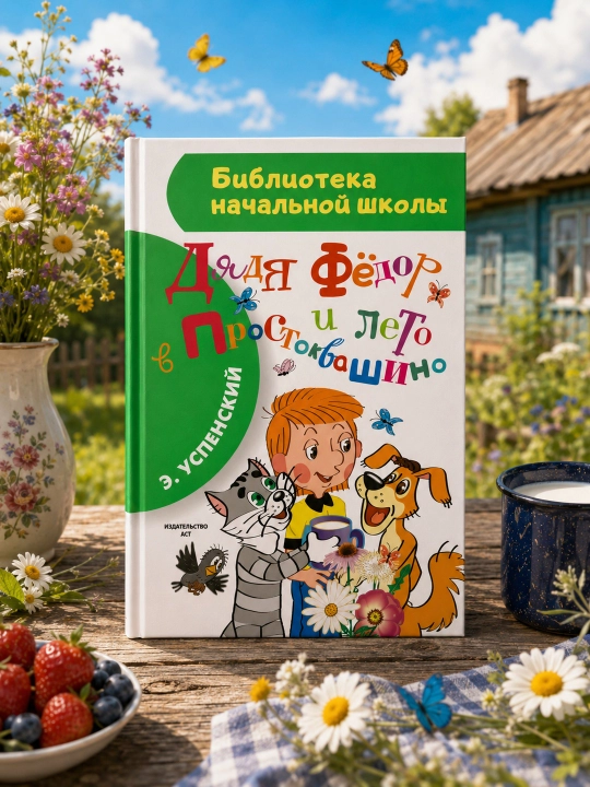 Fyodor amaki va Prostokvashinoda yoz. Uspenskiy Eduard Nikolaevich