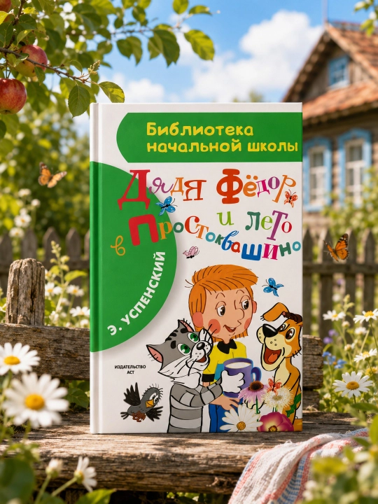 Fyodor amaki va Prostokvashinoda yoz. Uspenskiy Eduard Nikolaevich