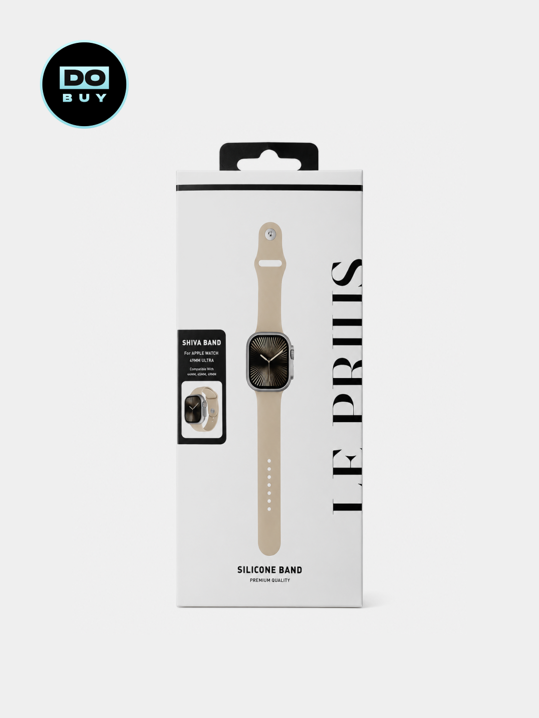 Silikon remeshok Apple Watch 10/11 46mm, sport tasma, yengil va mustahkam. LE PRIUS - 
