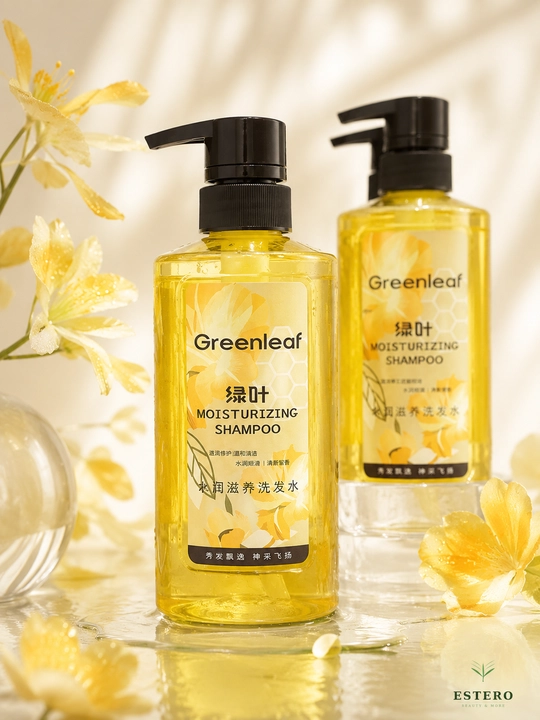 Greenleaf увлажняющий шампунь — питательный с экстрактом маточного молочка - 