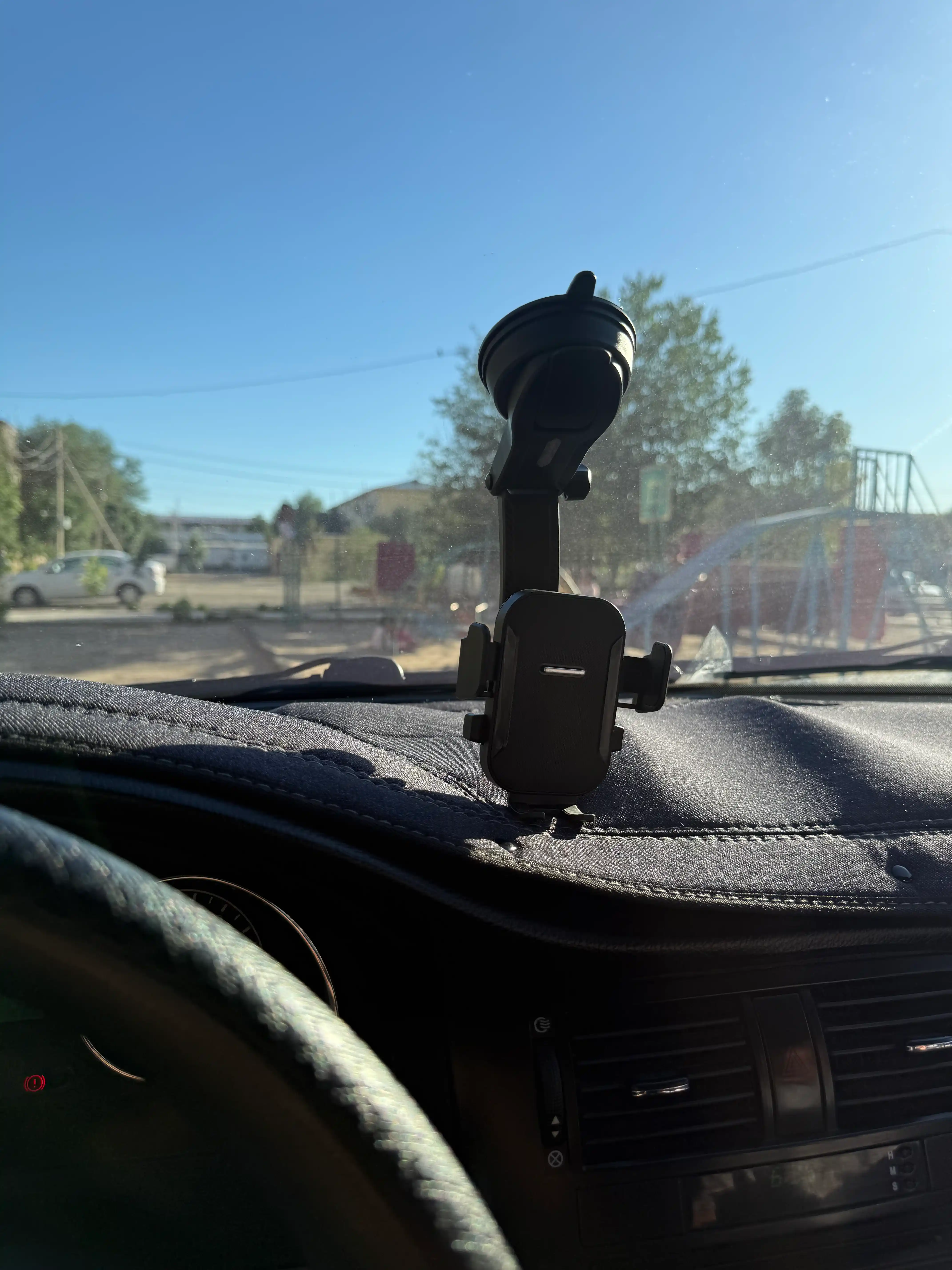 Avtomobil telefon tutqichi, magnitli, qisqichli