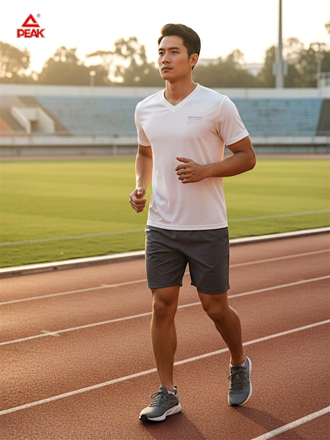 Футболка спортивная мужская PEAK SPORT, для тренировок
