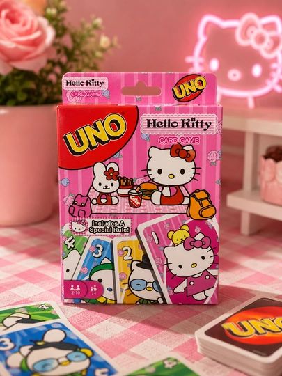 UNO Hello Kitty Card Game, карточная игра — ВСЕЗНАЙ-ОНЕОЕНННЕЕ