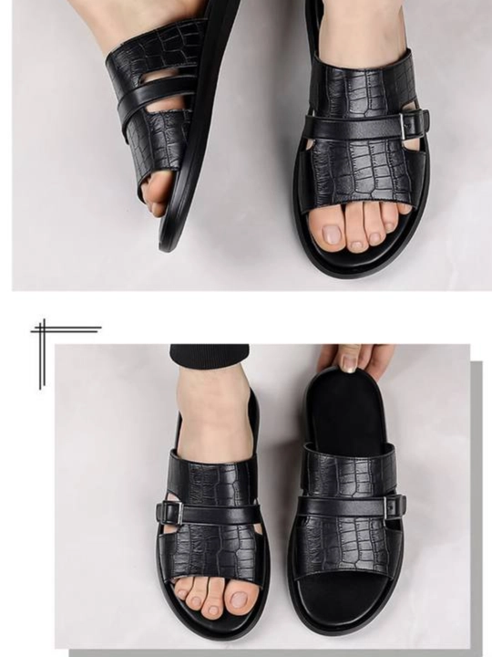 Erkaklar uchun yozgi sandal-poyabzal