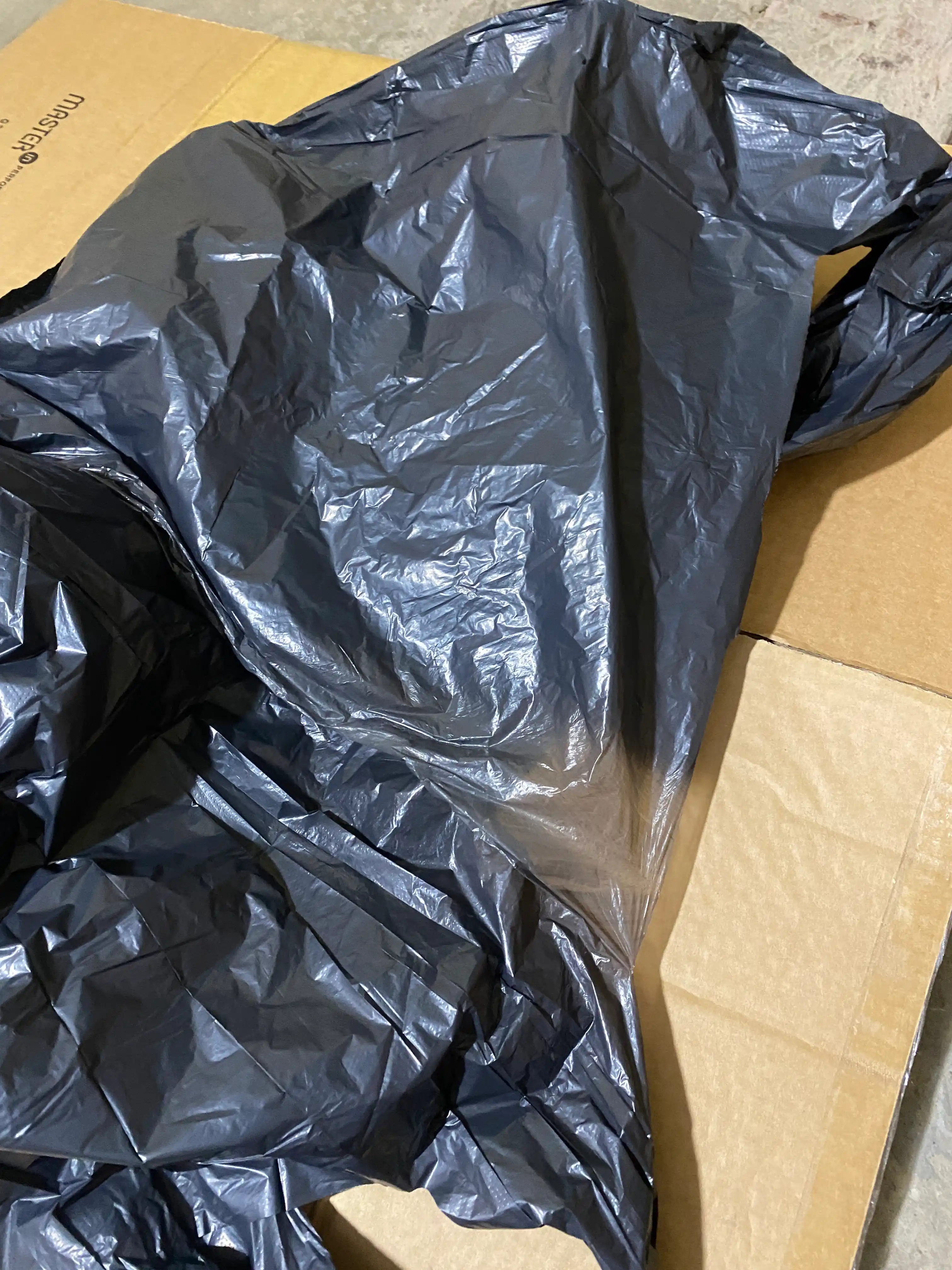 Mayka turidagi oziq-ovqat va chiqindi uchun tutqichli paketlar, 50 dona