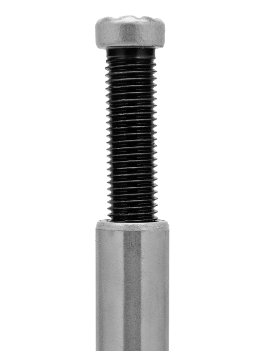 MTX gidravlik butilka domkrati, 3 t, ko‘tarish balandligi 194–372 mm, 507179