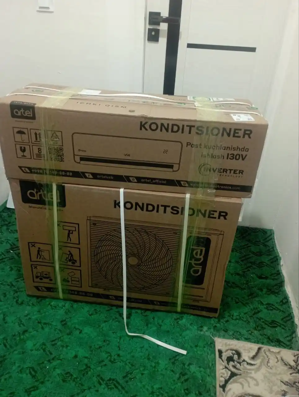 Кондиционер Artel Marvarid 12 Full DC Inverter, R32 Eco, Turbo Cool, Зима/Лето