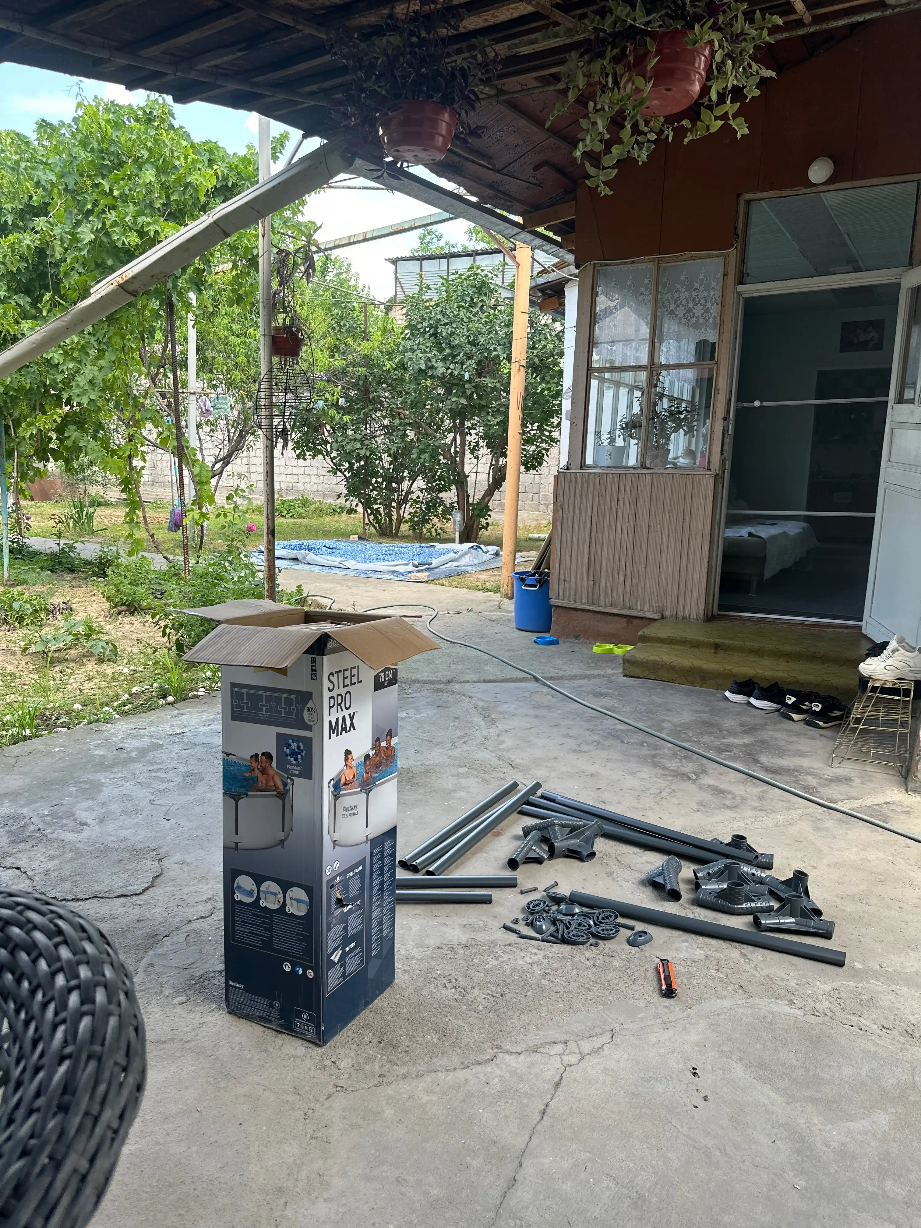 Karkasli basseyn Bestway Steel Pro 1200 - 7140 litr