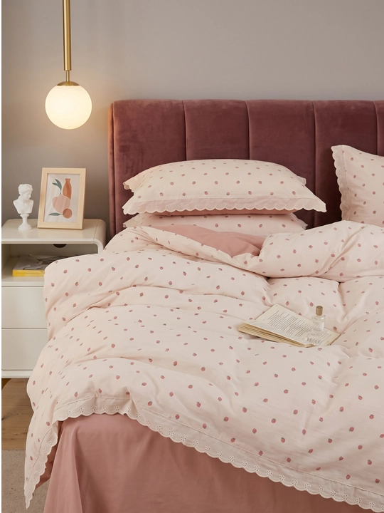 Ikki kishilik, Evro Soft Satin Postel / Choyshab to'plami, yumshoq seriya, katta razmer