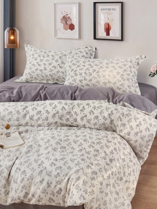 Ikki kishilik, Evro Soft Satin Postel / Choyshab to'plami, yumshoq seriya, katta razmer