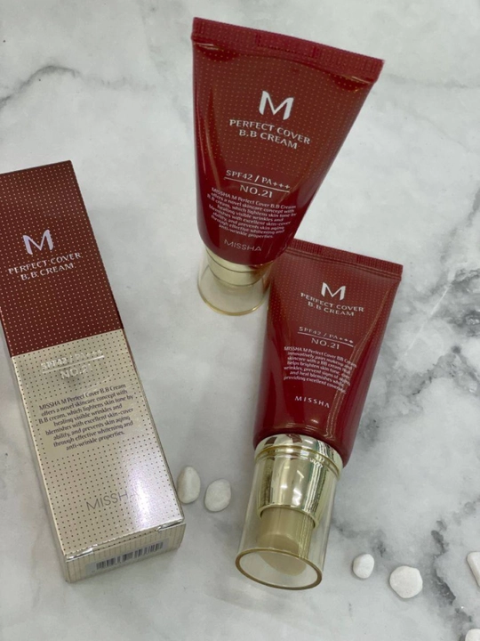 Tonal krem BB Missha, yuz uchun, 50 ml