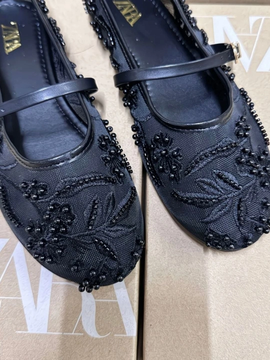 Балетки ZARA, элегантные балетки, балетки для женщин и девочек, для весны и лета