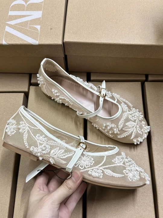 Балетки ZARA, элегантные балетки, балетки для женщин и девочек, для весны и лета