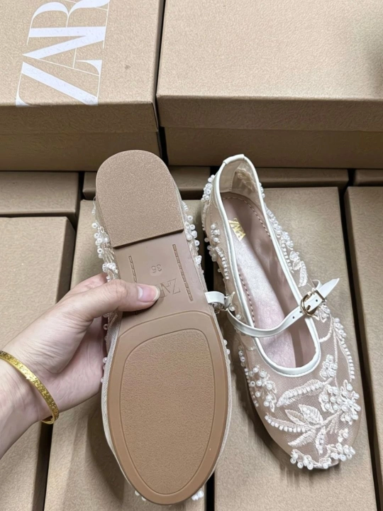 Балетки ZARA, элегантные балетки, балетки для женщин и девочек, для весны и лета