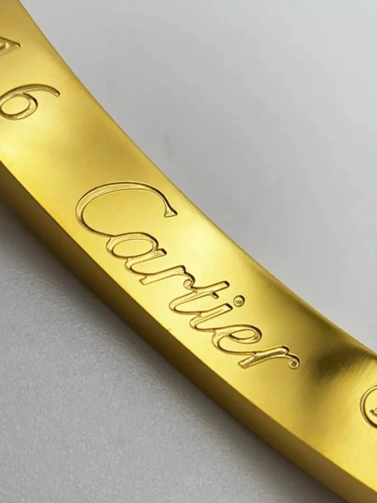 Браслет и кольцо комплект "Stainless Steel", женская бижутерия, в стиле cartier