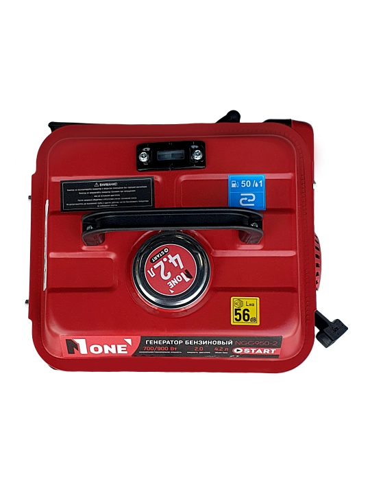 Benzinli generator NUMBER ONE NGG950-2, maksimal quvvati 900 Vt