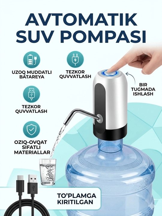 Avtomatik suv pompasi - 