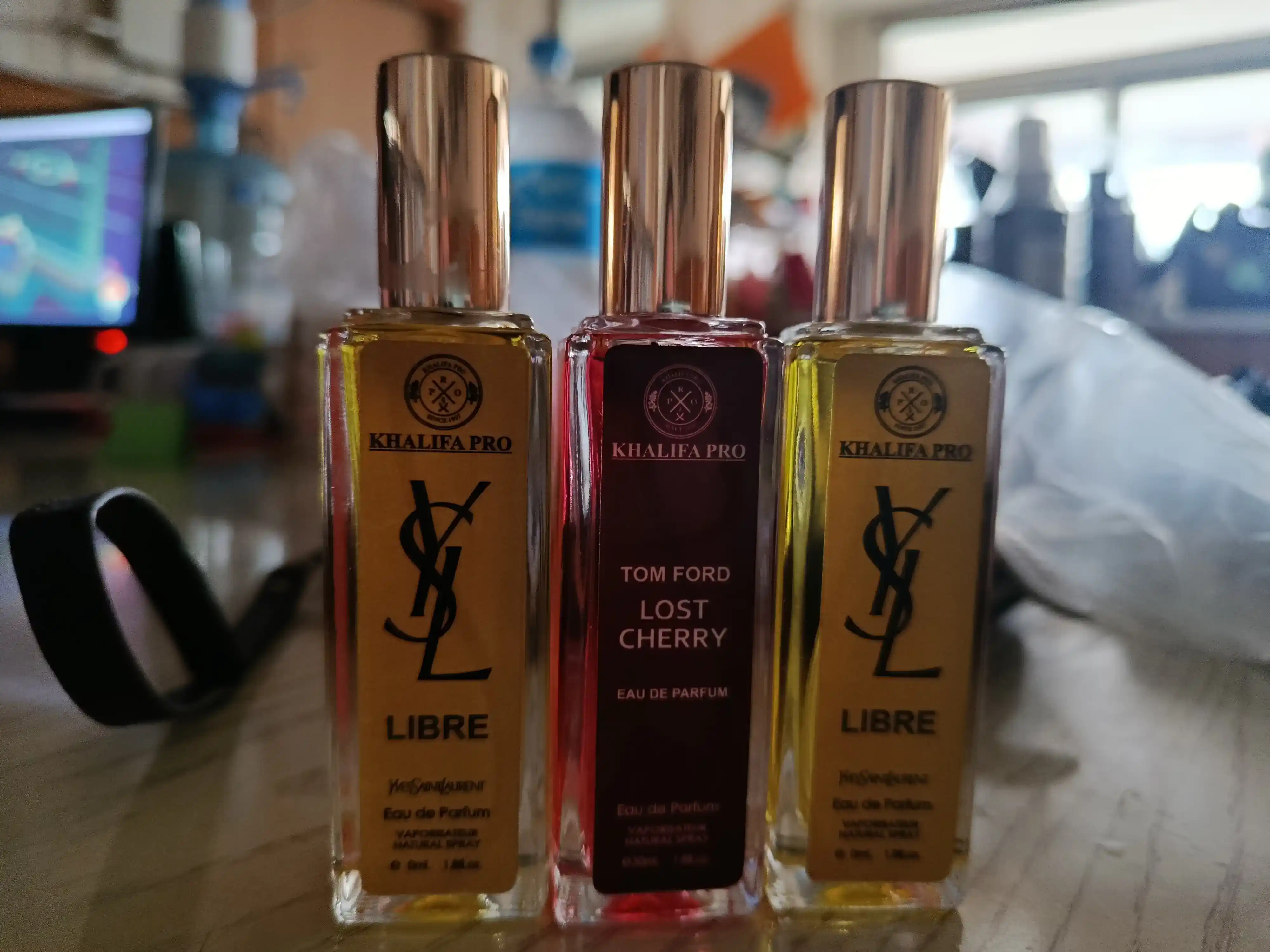 Набор духов для женщин YSL Libre, Tom Ford Lost Cherry, Gucci Flora, парфюмерная вода, 3 в 1