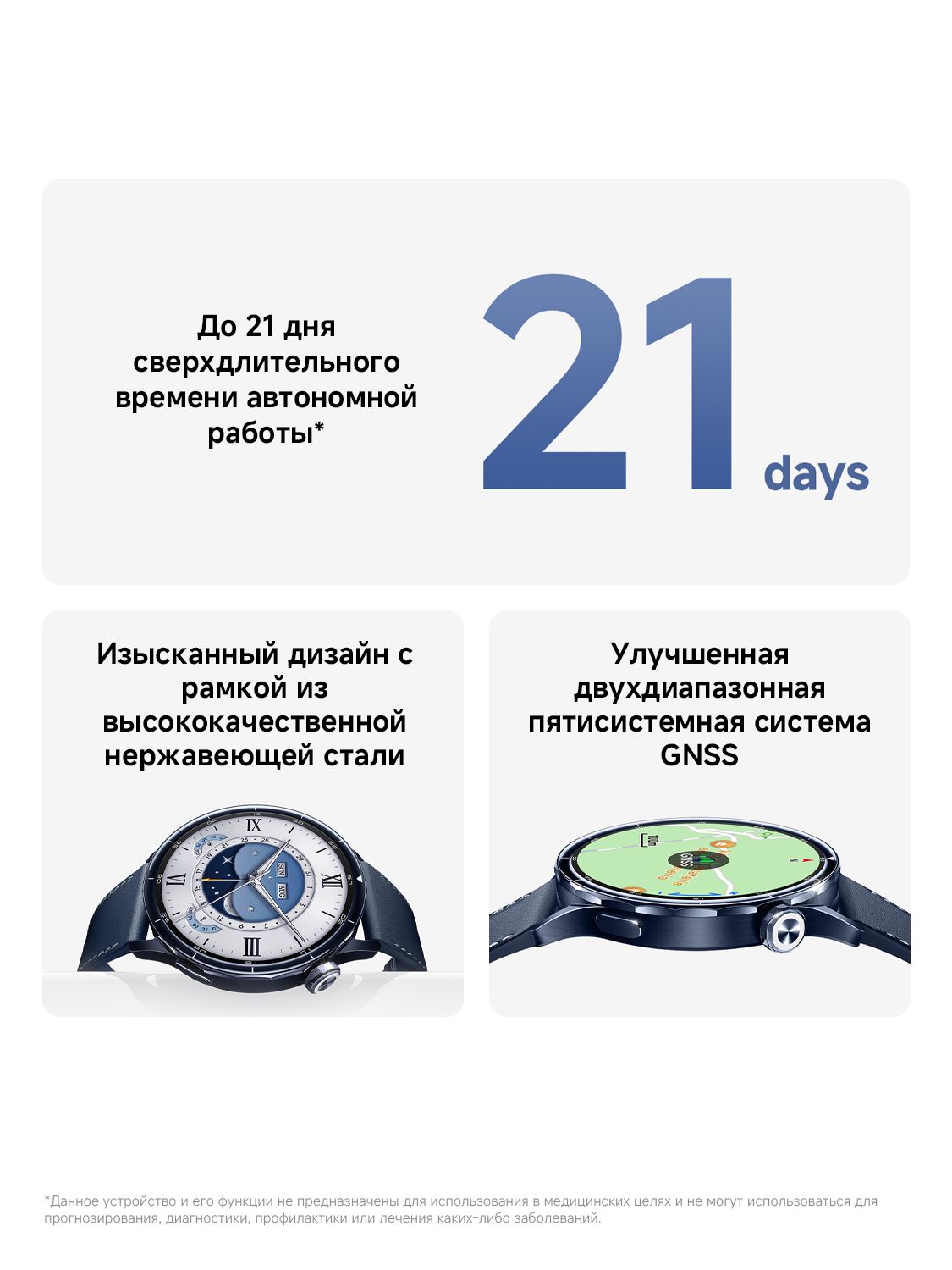 Смарт-часы Xiaomi Watch S5, Рамка из нержавеющей стали; GNSS спутниковый чип