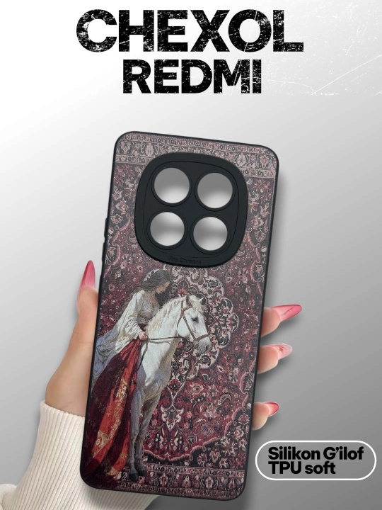 Чехол для Redmi Note 13 4G, Redmi Note 14Pro, Note 15Pro, Redmi 13C, 14C, 15C - 