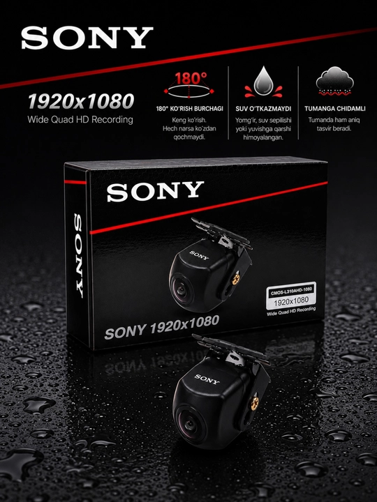 Камера заднего вида, для автомобиля SONY , для Андроид монитора - 
