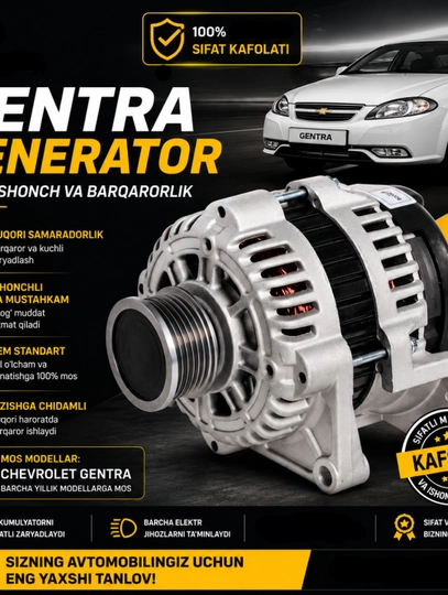Генератор Gentra, Matiz, Damas — AUTOSS-GENERATOR-6289030