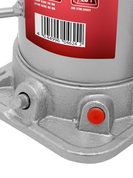 MTX butilkali gidravlik domkrat, 20 tonna, ko‘tarish soati 242-452 mm, 507319