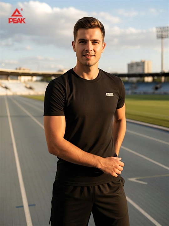PEAK SPORT erkaklar sport futbolkasi