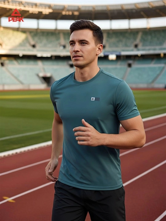 PEAK SPORT erkaklar sport futbolkasi