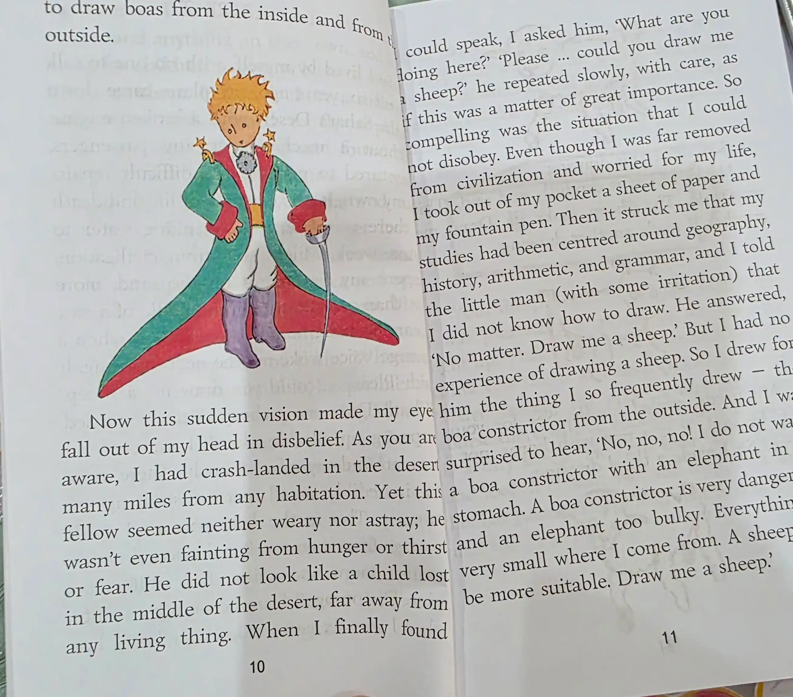 The little prince, Antoine De Saint-Exupery