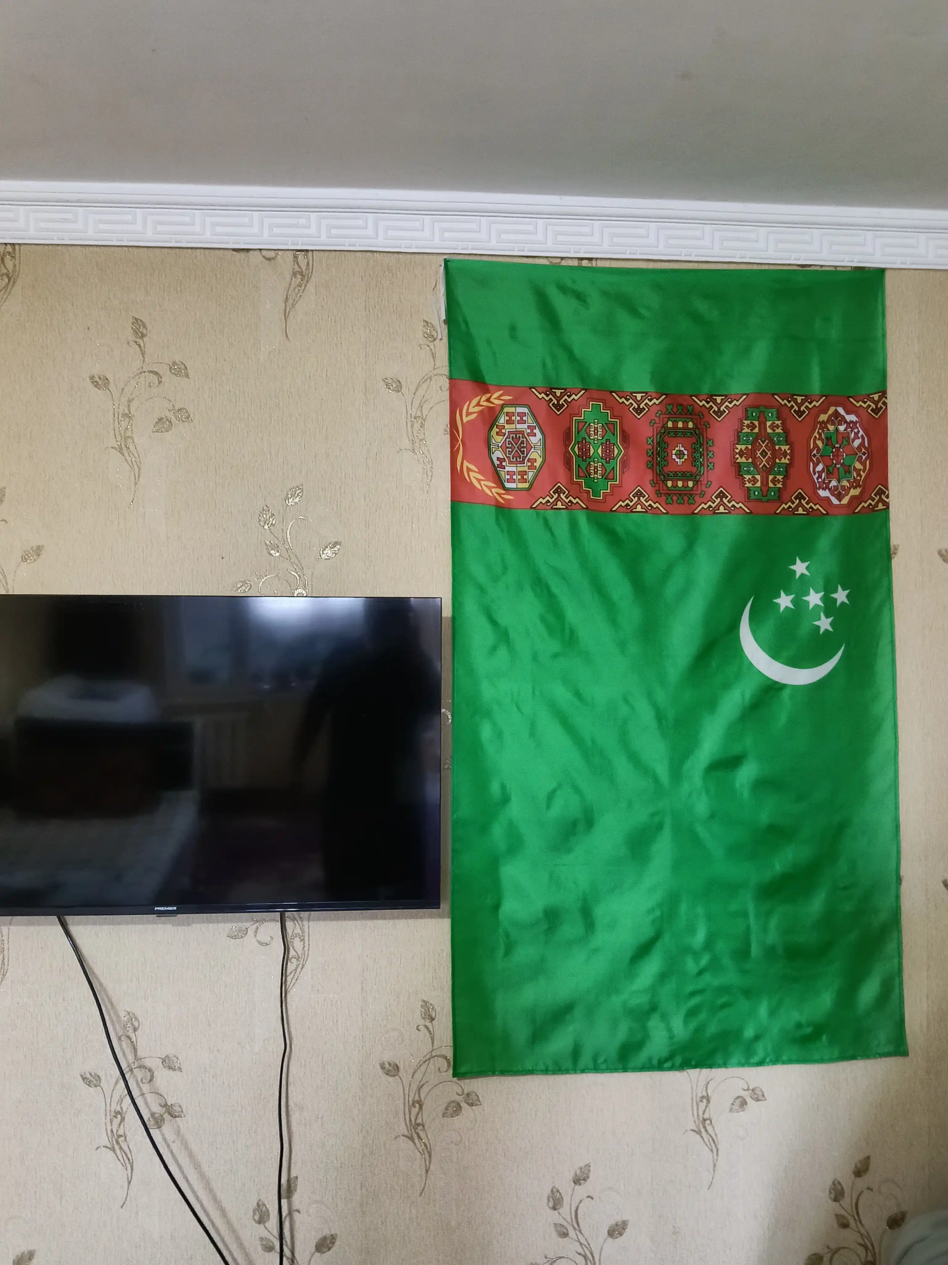 O‘zbekiston va boshqa davlatlar bayroqlari, ofis uchun, 150 * 90 sm