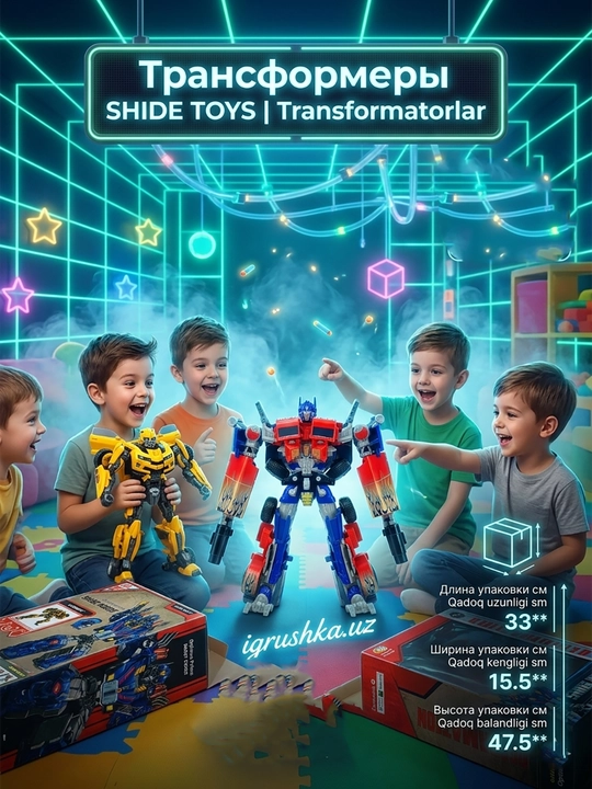Shide Robot Optimus Prime Transformator (Klassik versiya)