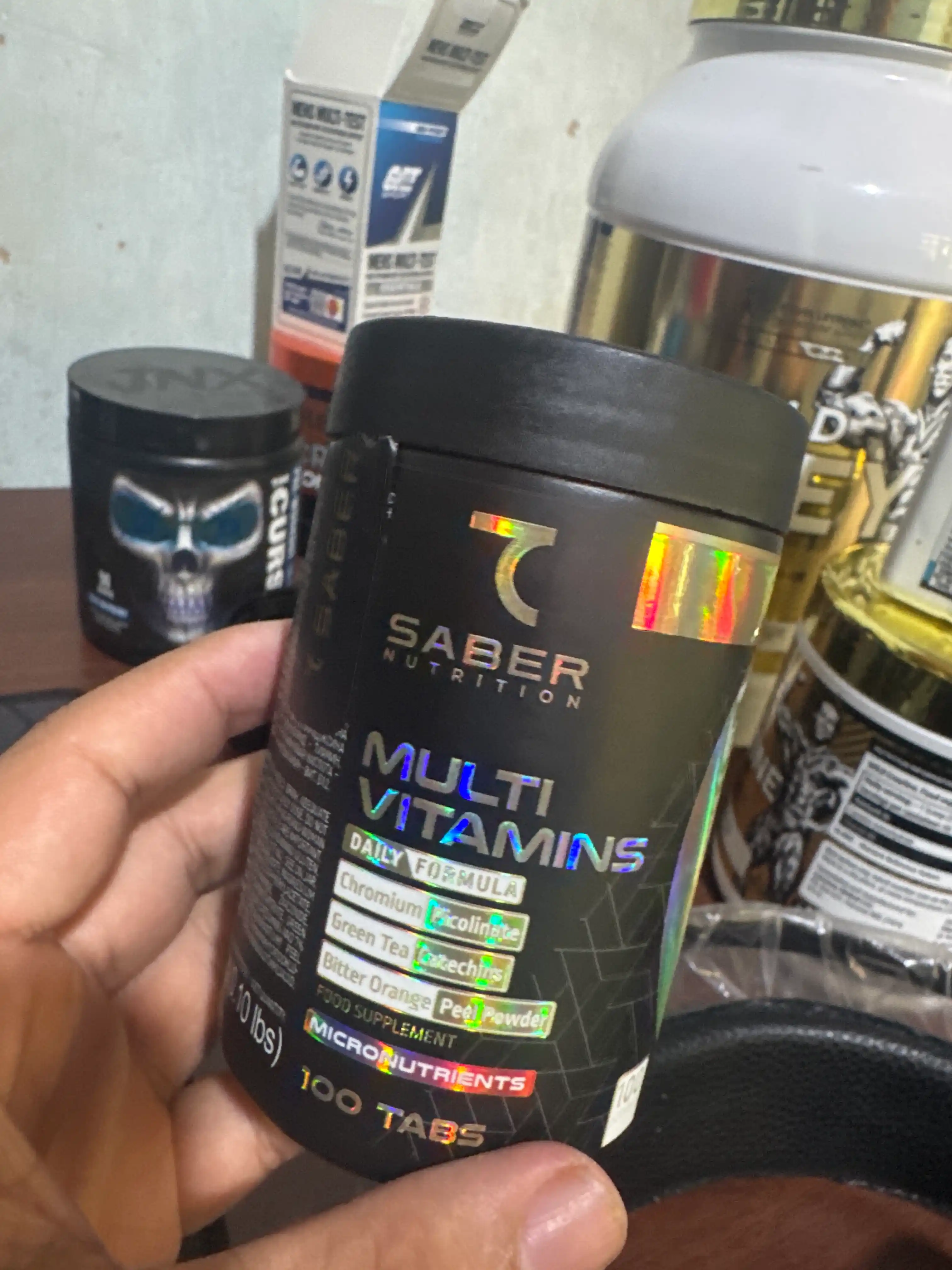 7SABER MULTI VITAMINS 45 гр- 100 шт, 100% халяльный продукт