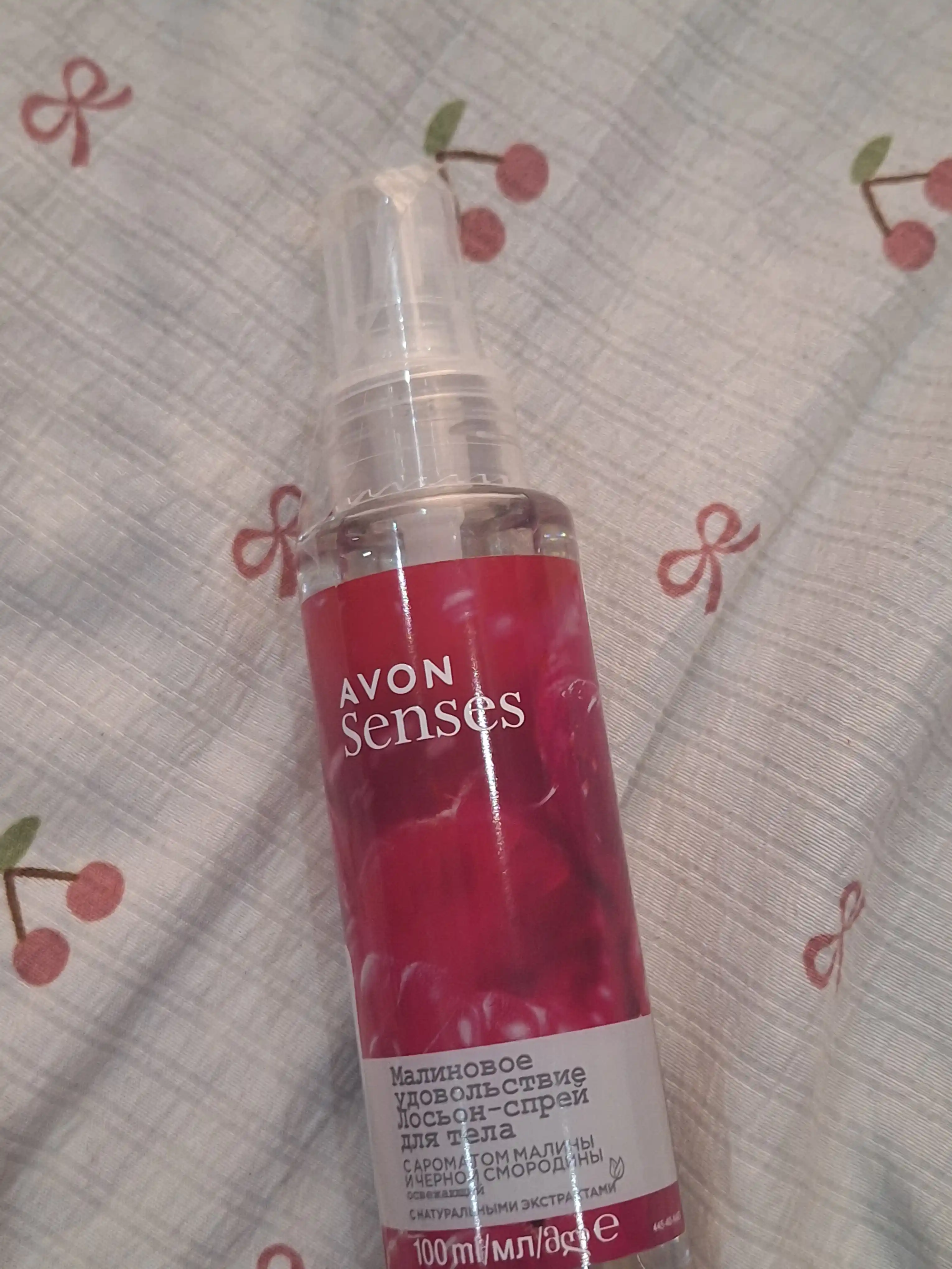 Спрей для тела Avon, с ароматом малины и черной смородины, 100 мл