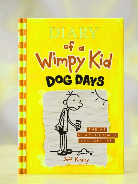 Diary of a Wimpy Kid — bolalar uchun qiziqarli sarguzasht kitoblar - 
