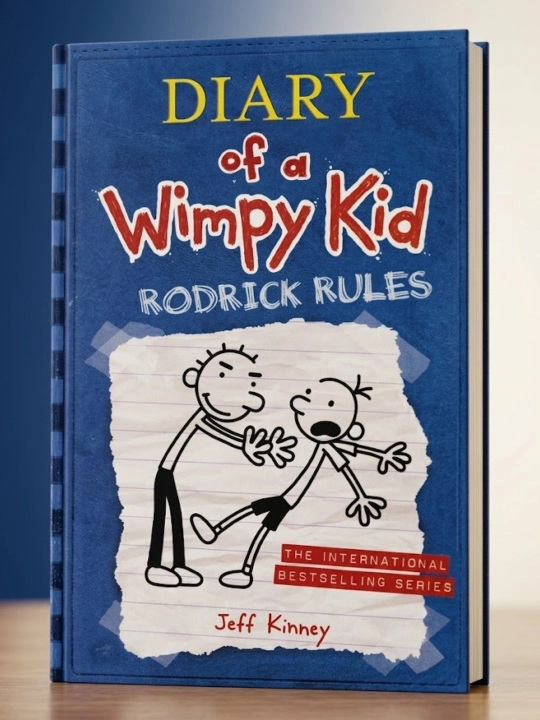Diary of a Wimpy Kid — bolalar uchun qiziqarli sarguzasht kitoblar - 