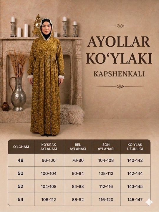 Хиджабские платья, абайи, молитвенные платья, платья из паплина
